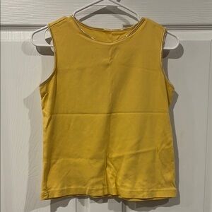 Like New! Yellow Sleeveless Women's Top